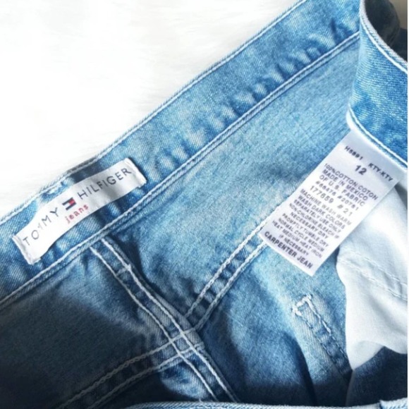 Vintage Y2K/2000s Tommy Hilfiger Carpenter Jeans Women's size 12 - Picture 6 of 7